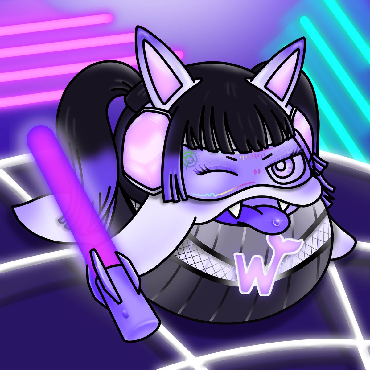 LuckyNftWhale's tweet photo. [👾Cyberpunk Idol Whale 사이버펑크 아이돌 웨일] 
이세상 컨셉이 아니다,,, 초힙한 사이버펑크 컨셉 웨일의 핫데뷔! 럭키웨일랜드의 도시에 살고있는 최강 끼쟁이 아이돌😝을 만나보세요! 

더 많은 #NFT 정보는 럭키웨일 디스코드에서!
👉 https://t.co/JNd2qB1olv https://t.co/lu2yNGN0VT