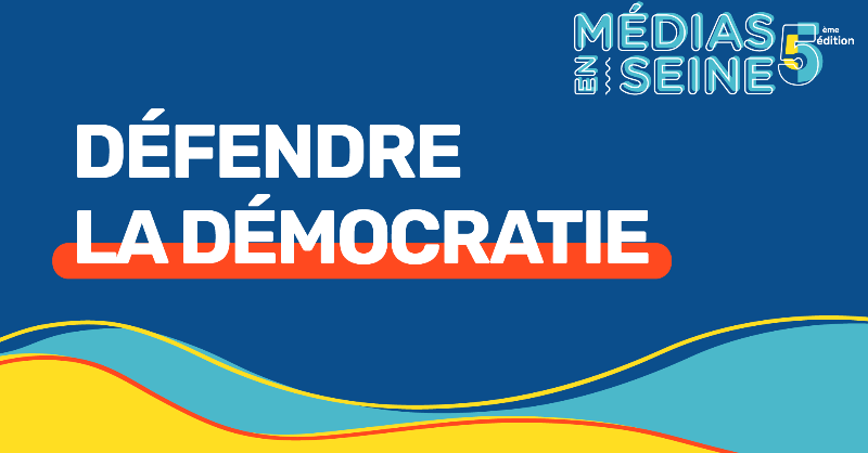 MediasEnSeine's tweet photo. Découvrez les 6️⃣ grandes thématiques qui rythmeront les échanges à #MédiasEnSeine mêlant les générations, les métiers et les points de vue pour un débat constructif et un partage de toutes les innovations 💬⤵️