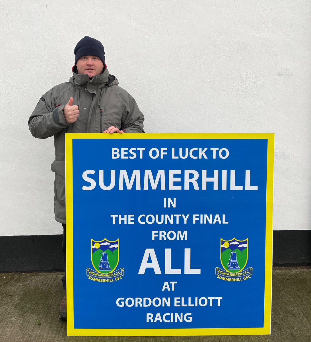 gelliott_racing's tweet photo. Best of luck to @SummerhillGFC in the Senior County Final against Ratoath on Sunday 16th October. https://t.co/aruPTyyt8w