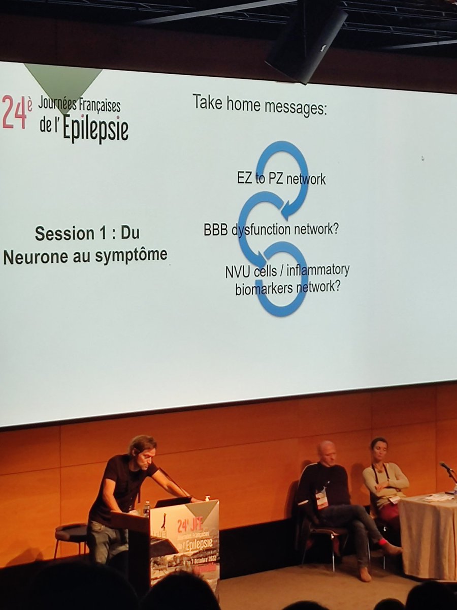 ANAINFrance's tweet photo. Il existe une dysfonction de la BHE dans les modèles d'#épilepsie et possiblement des marqueurs neuro-inflammatoires au sein de la zone epileptogène. #JFE22 #JFE2022 @ILAE_FR @LFCE_Epilepsie https://t.co/zYfkcKHDJM