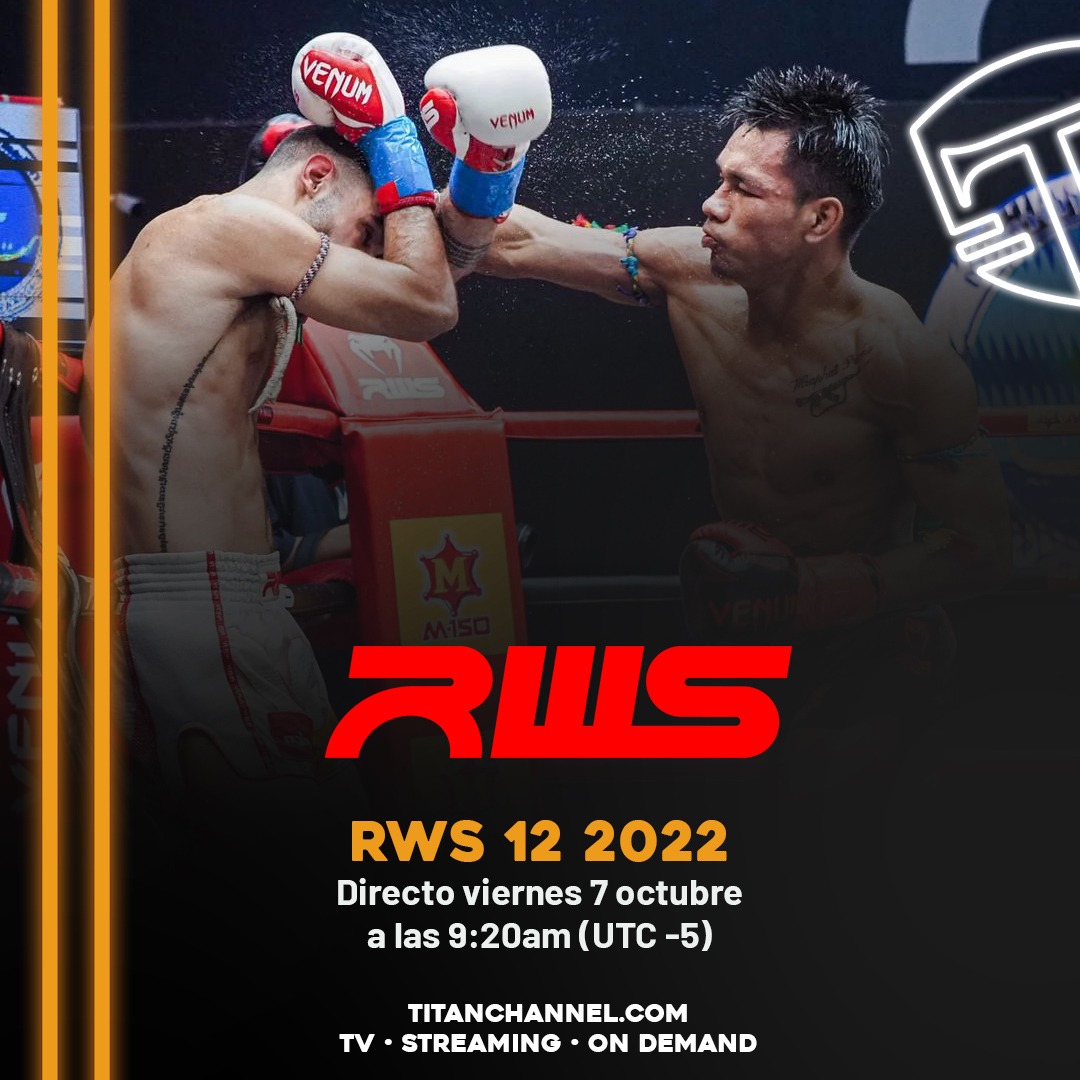 TitanChannelTV's tweet photo. ๐ฃRWS 12 2022 EN TITAN CHANNEL
โพ El mayor evento de #MuayThai del momento. Desde el #RajadamnernStadium y en directo: #RWS11 !
๐
Viernes 7 de Octubre
๐ 9:20am (UTC-5)
๐ฒ podrรกs verlo en TitanChannel HD o en la APP de Titan Channel https://t.co/vjXDEq4e6P