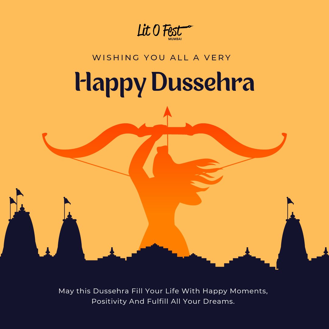Wishing you a very Happy Dussehra 🌻
