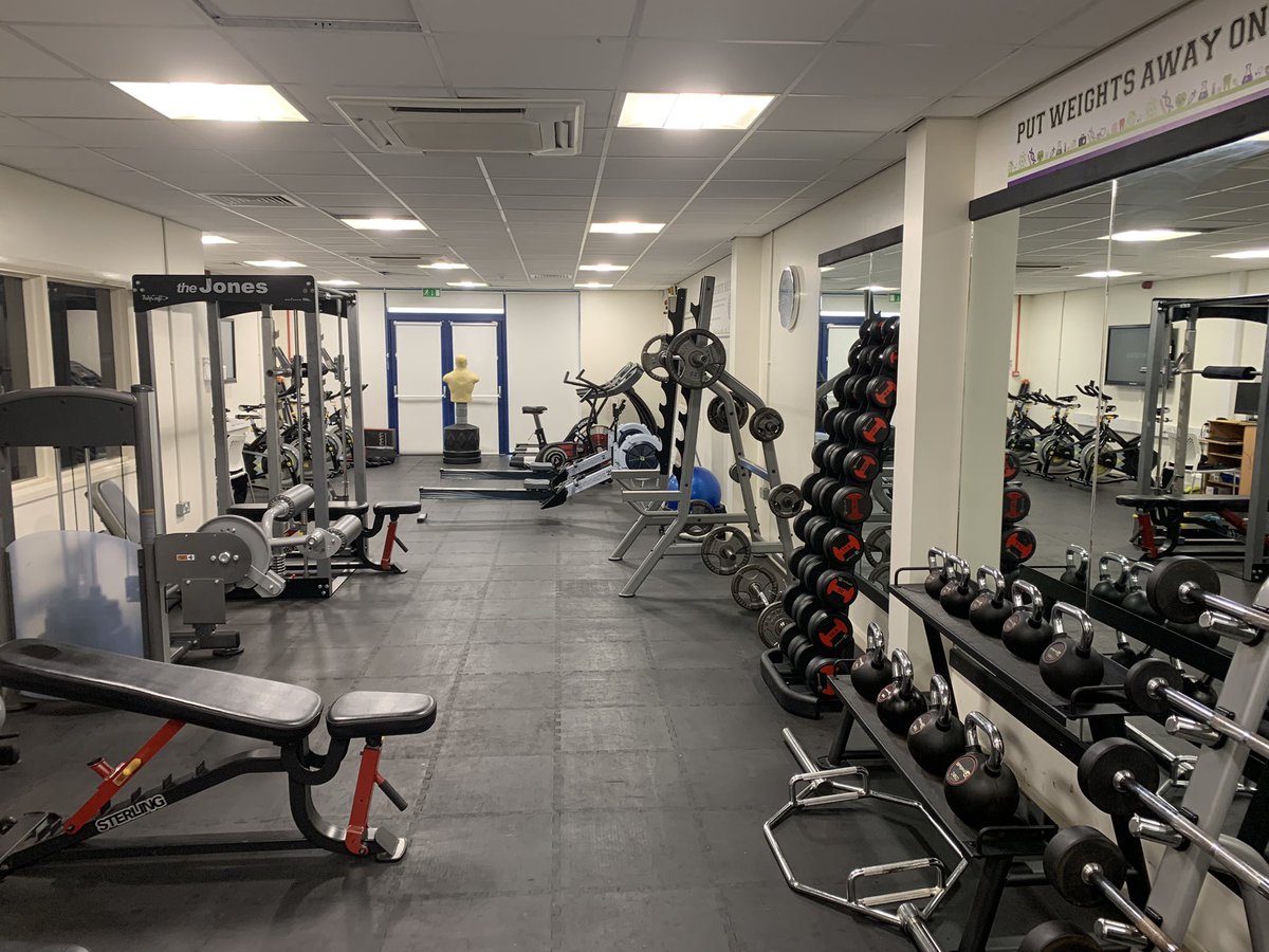 For a change in the Fitness Suite for some simple circuits 🏉💪🏃👊 The boys are setting high standards <a href="/huddnewcoll/">HNC</a> <a href="/hncsport/">HNC Sports Dept</a>