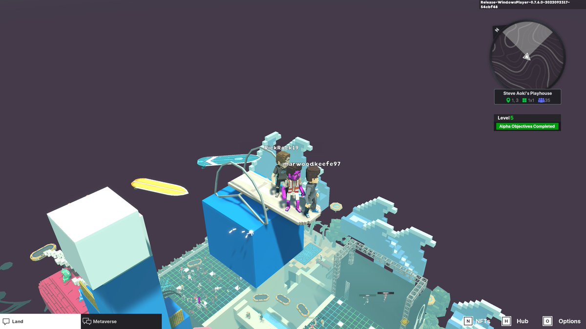 ncafe2464's tweet photo. @TheSandboxGame @steveaoki I just participated in the #SandboxAlphaS3Giveaway for a chance to win 500 SAND! Found the high diving board in @steveaoki's Playhouse, check out my screenshot below!
👇 https://t.co/YL8girDutL