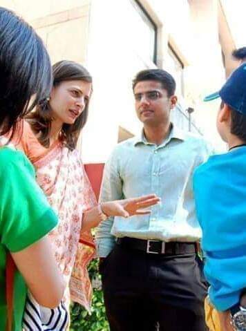 GSthap's tweet photo. कुछ तो खास है इस चेहरे में 
लोग यूं ही दीवाने नहीं है 
Sachin Pilot  ❤️❤️ https://t.co/kFMXirejbl