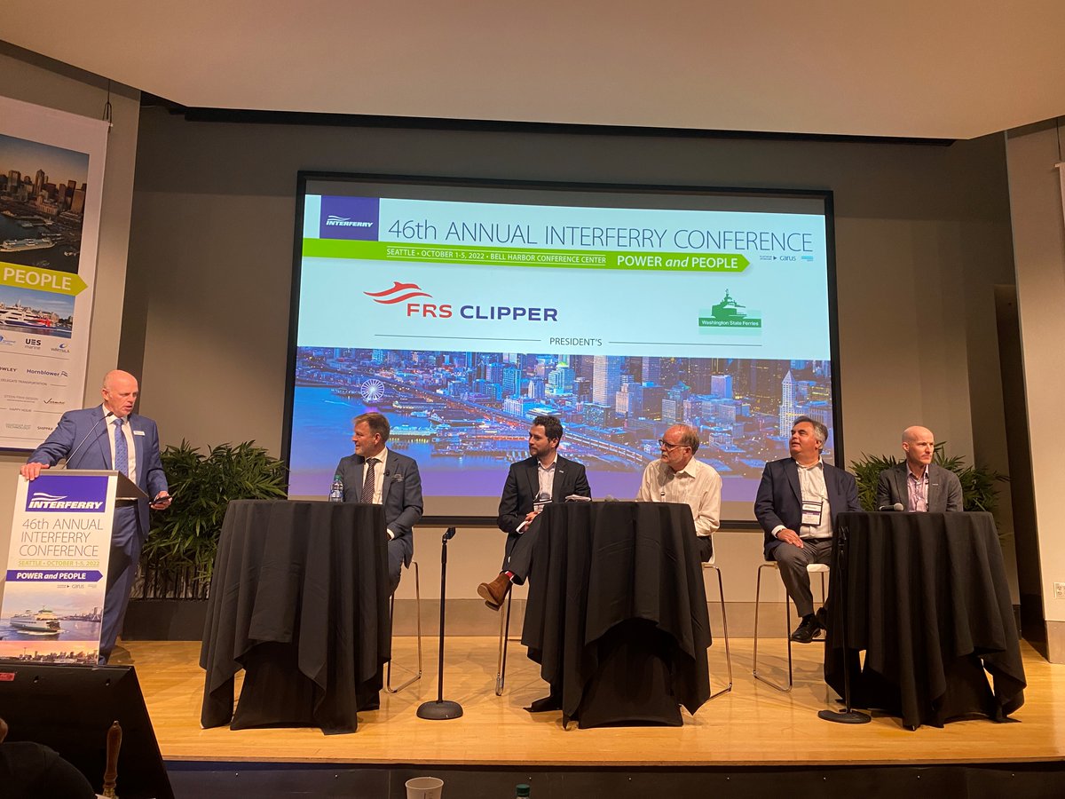 Cruise_Ferry's tweet photo. #Interferry46 finished yesterday, leaving over 400 delegates more informed about power and people challenges and opportunities in the global #ferry industry. @InterferryOrg is leading the way to a more sustainable future with economic, social and environmental gains to come. https://t.co/LpCwm8zDxW