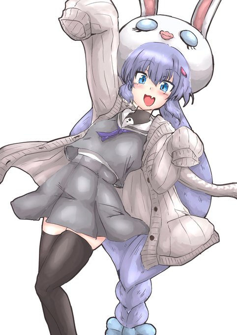 #ウナちゃんウキウキウェンズデー 
今日のゆかりさん雫の服です 