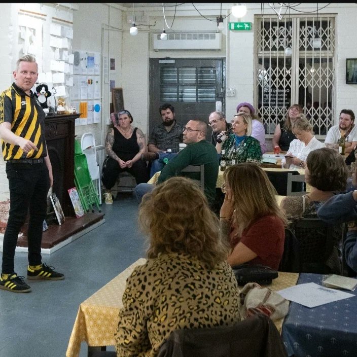 NineLivesPoetry's tweet photo. Such a claw-some night with @KevinPGilday &amp; @lauragraham5to9 @johnstkitchen Photos by @andybrownphoto https://t.co/vDSuXeytVW
