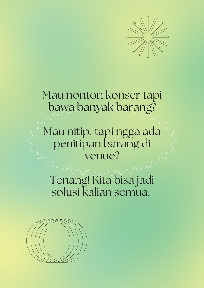 peurivacy's tweet photo. Calling all, NCTzen!

Buat temen-temen sijeuni yang bingung mau nitip barang selama nonton konser, ada kabar baik untuk kalian! Aku dan temen-temenku buka jasa PENITIPAN BARANG untuk tgl 4-5 November.

#TheLinkinJakarta #TheLinkinJKT https://t.co/DGfVDIFFO9