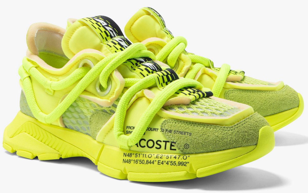 iziva's tweet photo. Sneakers L003 Active Runway Lacoste en textile Jaune prix Baskets Homme Lacoste 190.00 € TTC
😍Découvrir ici - https://t.co/5eSOAUVO5P
#iziva #SneakersLacoste #BasketsLacoste #BasketsHomme #Lacoste #tendances #instafashion #instasneakers #tennis #tennishomme https://t.co/gBnWAlXwyx