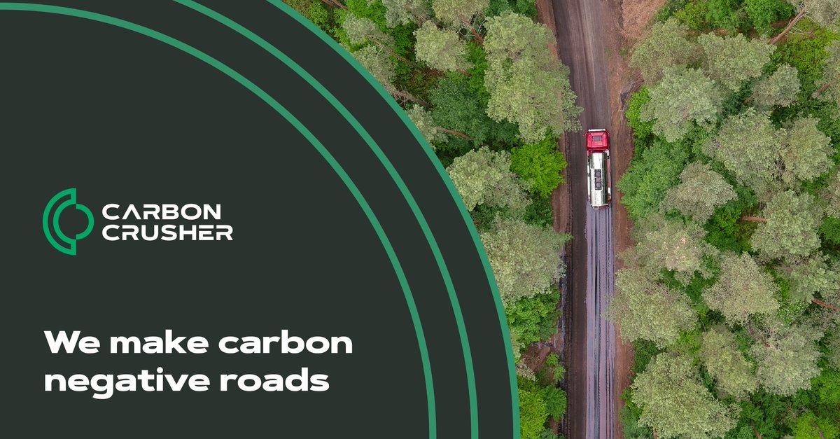 Building and maintaining roads are a source of 400 million tons of CO2 emissions annually, while suffering from huge refurbishment lag. We tackle both of these problems, refurbishing roads in a faster, cheaper and more durable way &amp; increasing circularity and absorbing carbon🚜💚