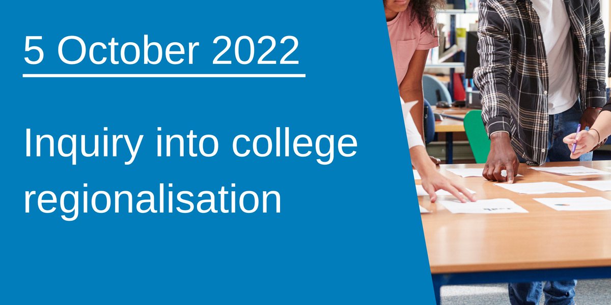 This morning we will hear more evidence as part of our college regionalisation. We'll hear from Shona Struthers and Andrew Witty of @CollegesScot and Karen Watt and James Dunphy of @ScotFundCouncil. Watch live from 9:30am: ow.ly/llTT50L1c5Y