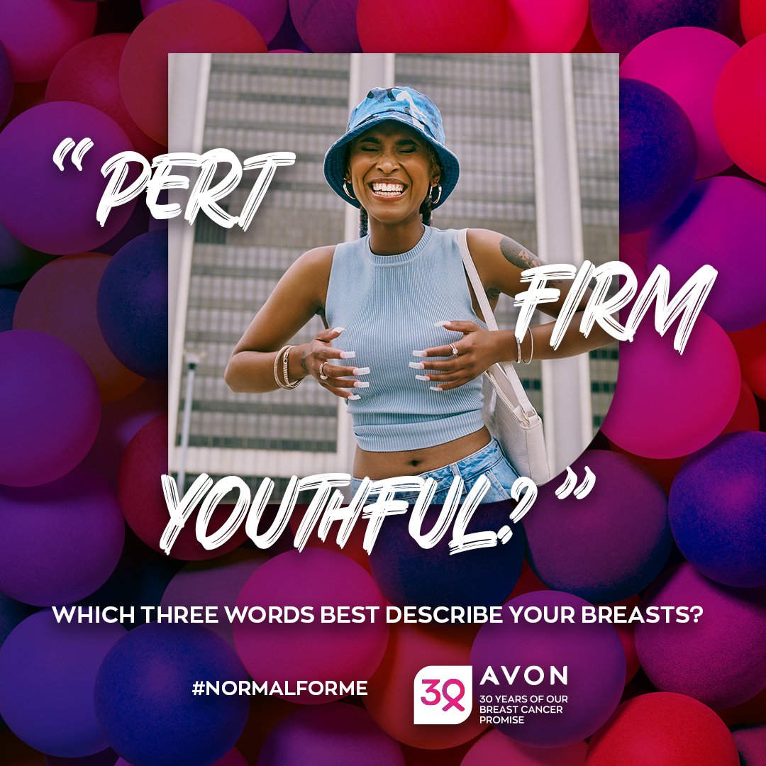 avonworldwide's tweet photo. Have a look. Have a feel. What does your 'normal' feel like? Tell us and ask your friends to share too. By knowing your 'normal' changes are easier to spot. Remember: early detection can save a life! https://t.co/0Bx1jKl23q #NormalForMe https://t.co/3bMWspyHEh