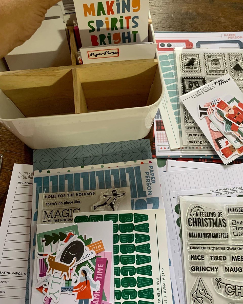 BujoStudyLove's tweet photo. I sort my #scrapbooking and crafting supplies by general categories of clear stamps, paper pads, stickers, journal cards, tags, and die cuts. Every category has a sub-level of brand and themes (travel, Christmas, etc.), which I label accordingly.
#craftroomorganization https://t.co/14qQ0NrLgX