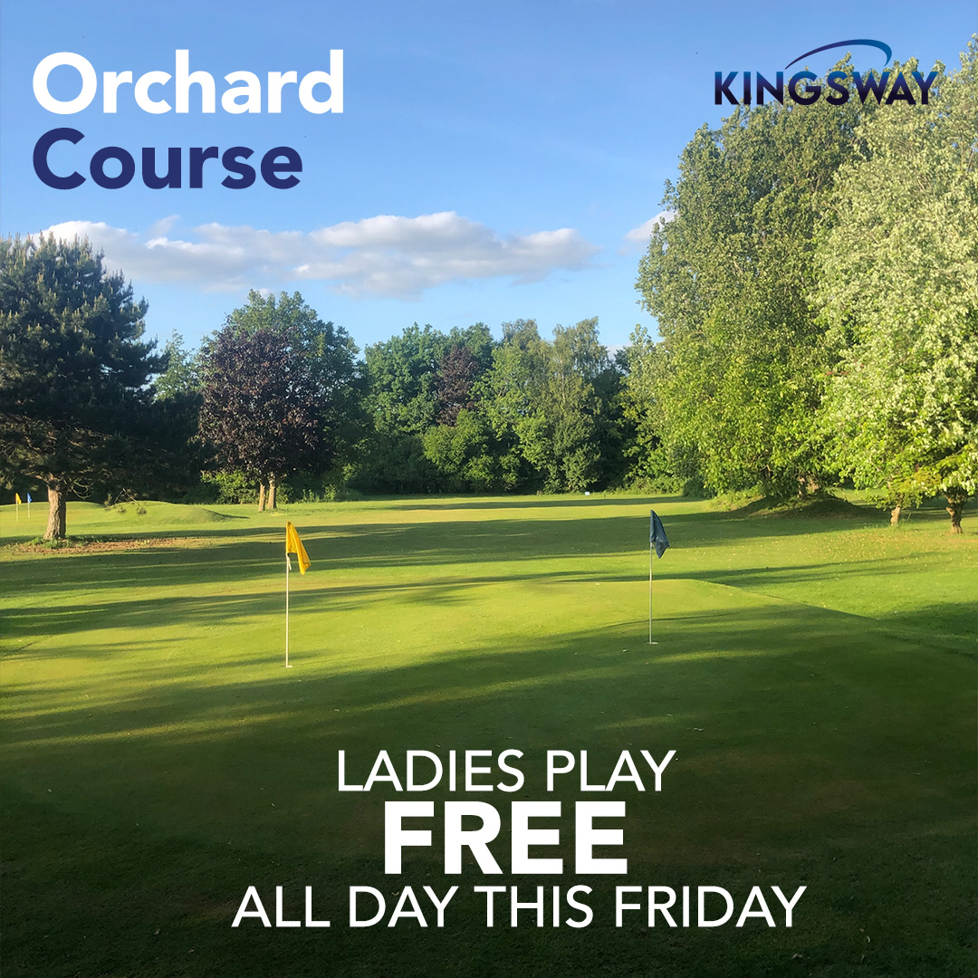 kingsway_golf's tweet photo. ⚠️CALLING ALL LADIES⚠️
THIS FRIDAY @AFGolfstore x #Kingsway Ladies day! 🎉
Throughout the day many exciting games + competitions are going to be going on for the Ladies!
#Kingsway #AFGolfstore #ladiesgolfday #ladiesgolf #golf #golfing #golfers #golfingworld #ladiesgolf https://t.co/eYoPfuPLuu
