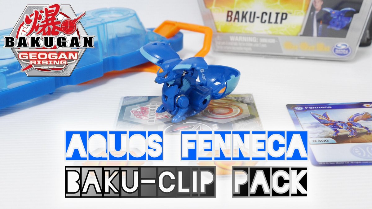 GameOverETTM's tweet photo. Unboxing the Bakugan Geogan Rising Baku-Clip Pack which comes with
- AQUOS FENNECA (CORE)
#bakugan #爆丸 #GeoganRising
https://t.co/xe0TQVE7H7 https://t.co/TXgO9G9EYn