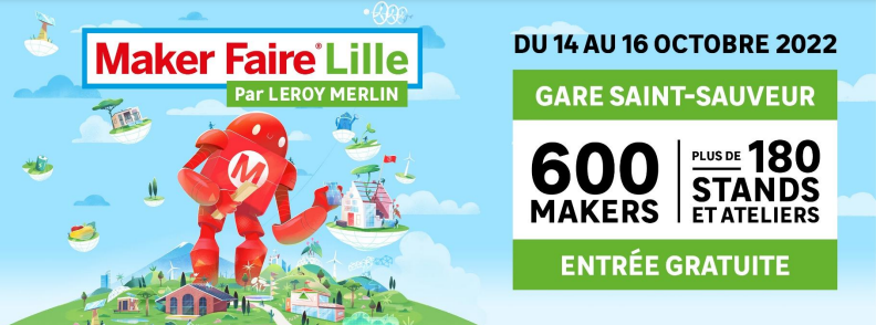 CNRS_HdF's tweet photo. Retrouvez à la @MakerFaireLille le projet @InterregFWVL #FabricAr3v, sur le thème des technologies d'#impression3D métaux Low Cost, porté par Jean-François WITZ du #lamcube
📍 Gare Saint Sauveur, Lille
🗓️ 14-15-16 octobre
➡️ https://t.co/Eo3RZpr2oB https://t.co/dTkcVTuKcO
