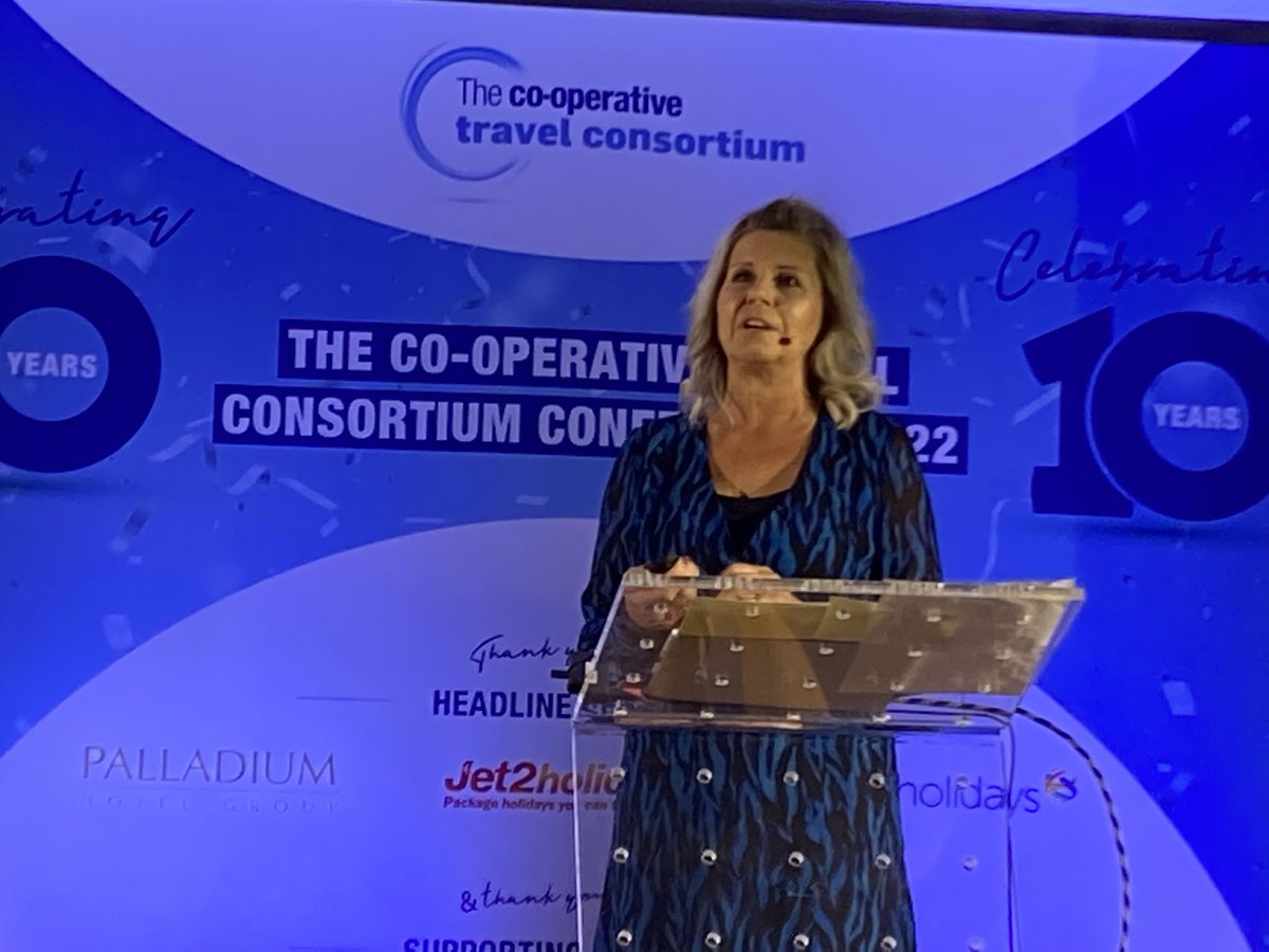 Cancellations have risen and consumers spending less than at the start of 2022 in a year of “peaks and troughs” head of retailing Alison Holmes tells The Co-operative Travel Consortium Conference