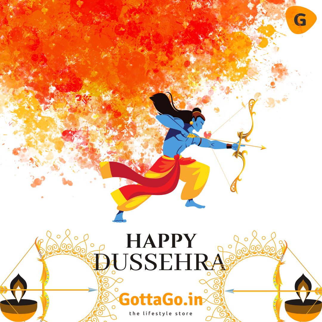 GottaGo_in's tweet photo. We wish you all a very happy and auspicious Dussehra.

https://t.co/FKwLybBHaM
.
.
.

#GottaGoin #GottaGoShopping #Dussehra #Celebrations #FestivalsOfIndia #Family #Friends #Gifts #DiwaliGifts #GottaGo.in https://t.co/QoCLCxaWpF