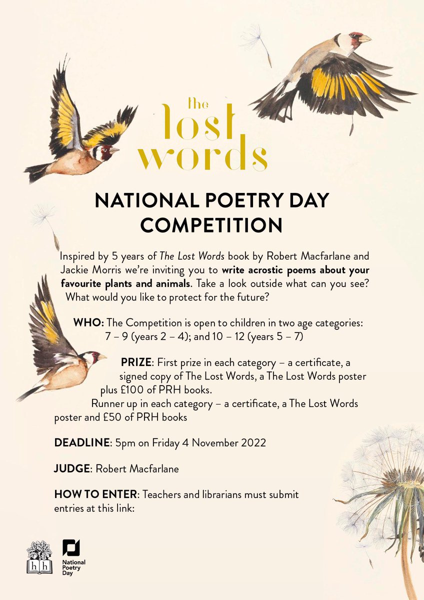 Image for the Tweet beginning: In aid of National Poetry