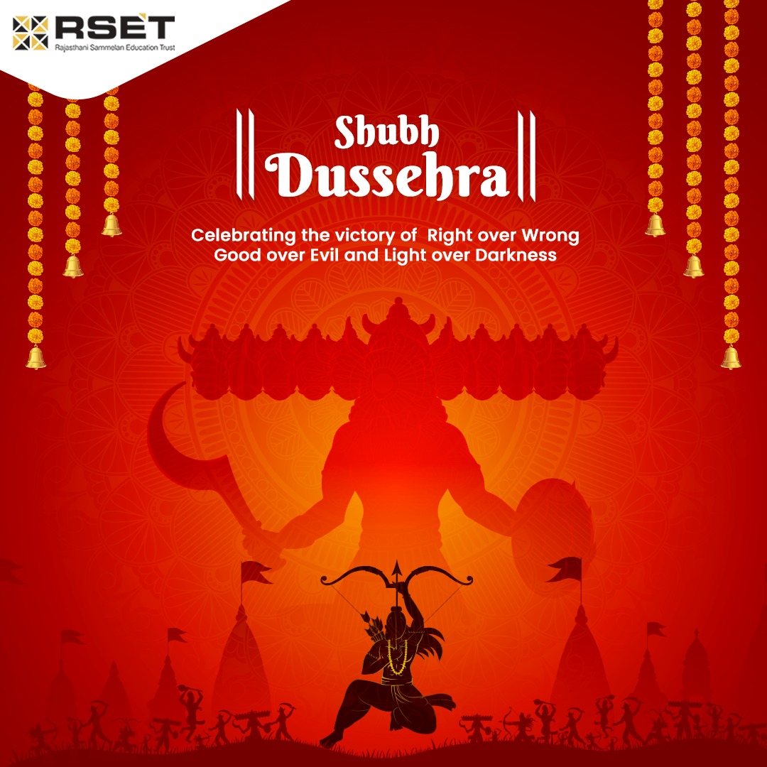 RSCAMPUS's tweet photo. May you be blessed with all that is good and pious.
Happy Dussehra.
.
.
.
#dussehra2022 #RSET https://t.co/G9MwNYxo86