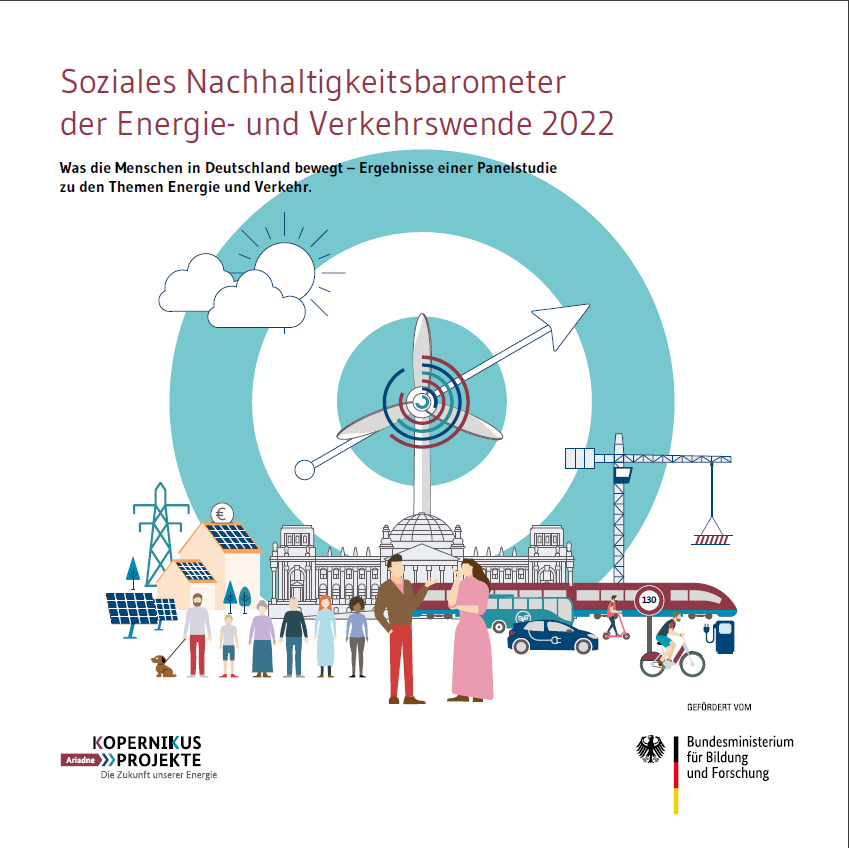AriadneProjekt's tweet photo. Die Menschen in 🇩🇪 halten an der #Energiewende fest – trotz gestiegener Belastungen. Mehr noch: Die Transformation zur #Klimaneutralität muss aus ihrer Sicht an Tempo aufnehmen. Mehr im neuen #Barometer22 von @BMBF_Bund #Ariadne-Forschenden @IASS_Potsdam https://t.co/H5jnBFrp9H https://t.co/J4j4d50FCi
