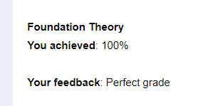 skyinscotland's tweet photo. Haven't posted in a while but got my theory assignment results back this week #CFGDegree 🥳

We've also moved on to the specialisation part of the course this week! Everything is moving so fast now! #CodeFirstGirls https://t.co/TR83WfR8hT