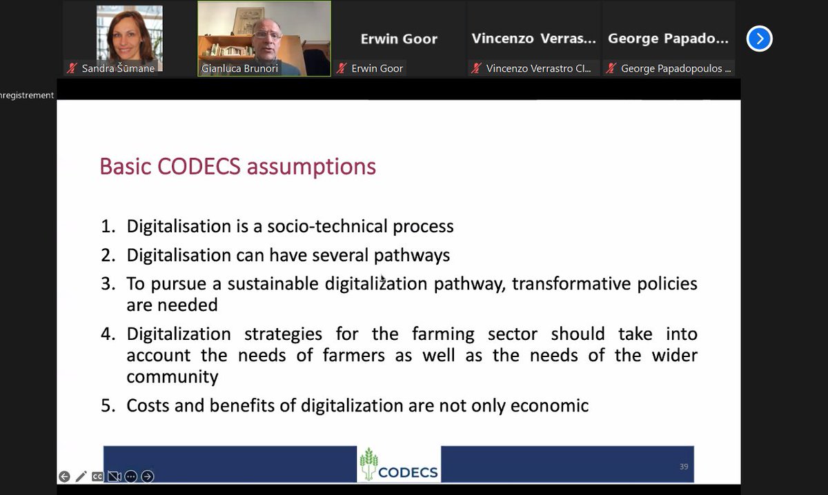 BSCresearch_'s tweet photo. We start working in a new @HorizonEU project CODECS on #SustainableDigitalization in agriculture, just launched by @gbrunori @PagePisa https://t.co/28TZ6bfm2e