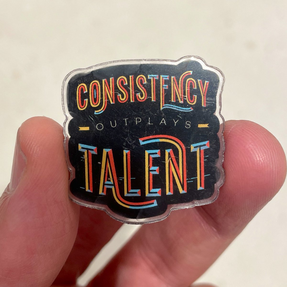 halfool_draws's tweet photo. Couldn’t agree more.

Got this little gift from @WeirdoWizard last week at #DesignMatters22.
Thanks again Darshan. https://t.co/3fKPpbKPSH