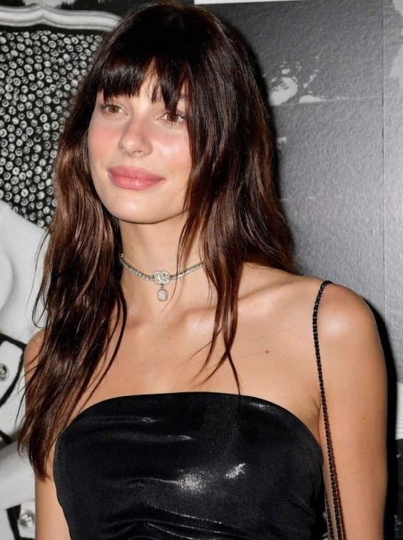 Nice Celeb and Girls on Twitter: "Camila Morrone at Chanel Show at