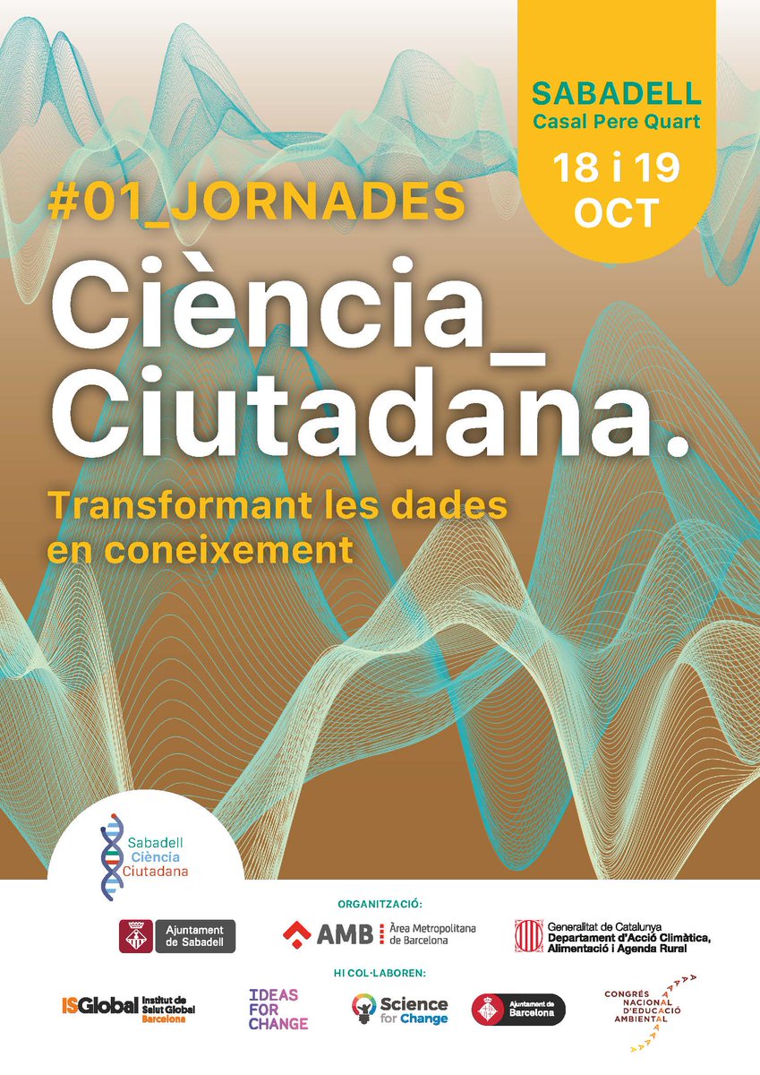 Ciència Ciutadana (@cciutadana) on Twitter photo 🗣️Changes in attitudes and behaviors of society: challenges for #CitizenScience
Don't miss this #Roundtable with <a href="/montse_llasat/">Montse Llasat</a>, Marc Aguilar & <a href="/miryci/">Miriam Calvera Isabal</a>. Moderated by the <a href="/CitiMeasure/">CitiMeasure</a> project, in which the Office participates.
#JornadesCiènciaCiutadana
👉jornadescienciaciutadana.cat/sessions/dimec… 🗣️Changes in attitudes and behaviors of society: challenges for #CitizenScience
Don't miss this #Roundtable with <a href="/montse_llasat/">Montse Llasat</a>, Marc Aguilar & <a href="/miryci/">Miriam Calvera Isabal</a>. Moderated by the <a href="/CitiMeasure/">CitiMeasure</a> project, in which the Office participates.
#JornadesCiènciaCiutadana
👉jornadescienciaciutadana.cat/sessions/dimec…
