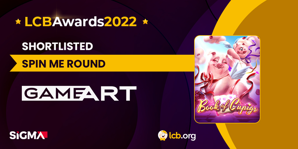 🤗 We are proud to announce that our 🐷 BOOK OF CUPIGS 🐷 game has been shortlisted for the 🏆 LCB Awards 2022 🏆 in the Spin Me Round category in association with SiGMA - World's iGaming Festival! 

@LCB_  #LCBawards #LCBAwards2022 #GameArt #SiGMA #Malta #lcb_network