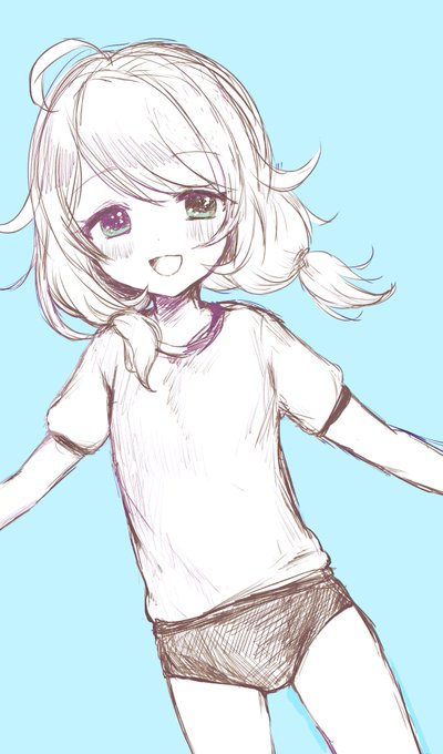 こずブルマ落書き 