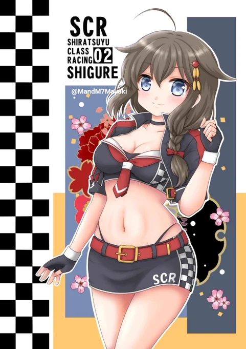 何年か前に描いたRQ時雨ちゃんを再掲するタイミングだと思いました。 