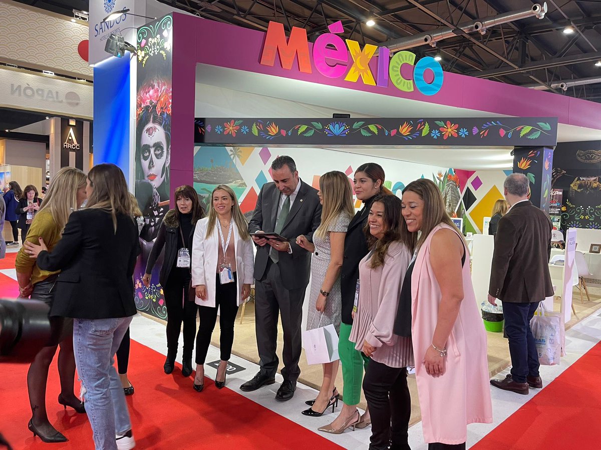 Último día del pabellón de Mexico en FIT America Latina🙌🏻 
. 
Agradecemos a todos los participantes que hicieron posible cerrar múltiples citas de negocio🤝
#mexicoenfit22 <a href="/EmbaMexAr/">Embajada de México en Argentina</a>