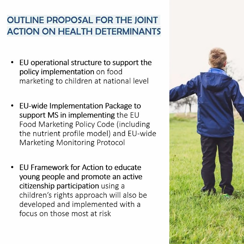 Building on the tools, developed by Best-ReMap, they would like to propose an operational structure and a strong implementation package to support MS in implementing policies to reduce #UnhealthyMarketing to kids.👇
 @STOPobesityEU #childhoodobesity
#StakeholderDialogue