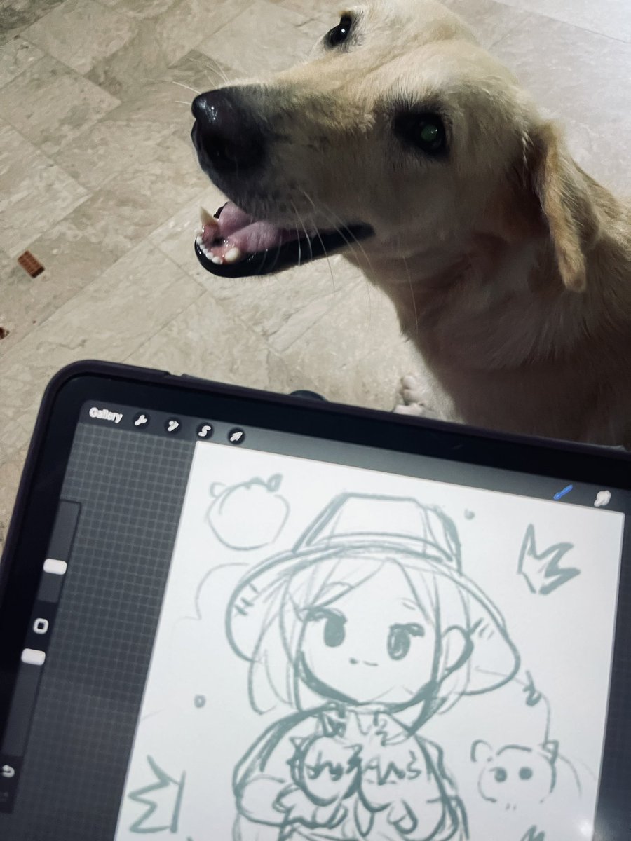 Lunch break #wip #procreate