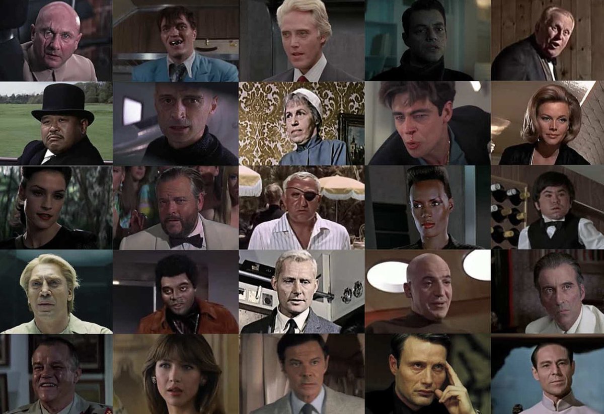 What would James Bond be without Villains & Henchmen? #JamesBond
