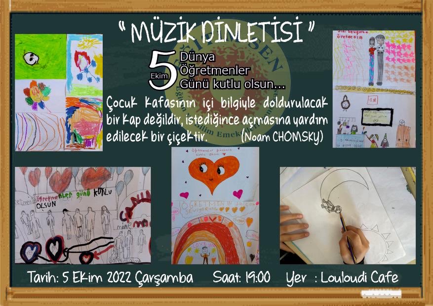 mksimurg's tweet photo. 5 Ekim “Dünya Öğretmenler Günü’müz” kutlu olsun. Gökçeada’da olan dostları dinletimize bekleriz…. https://t.co/jettQ0HRsY