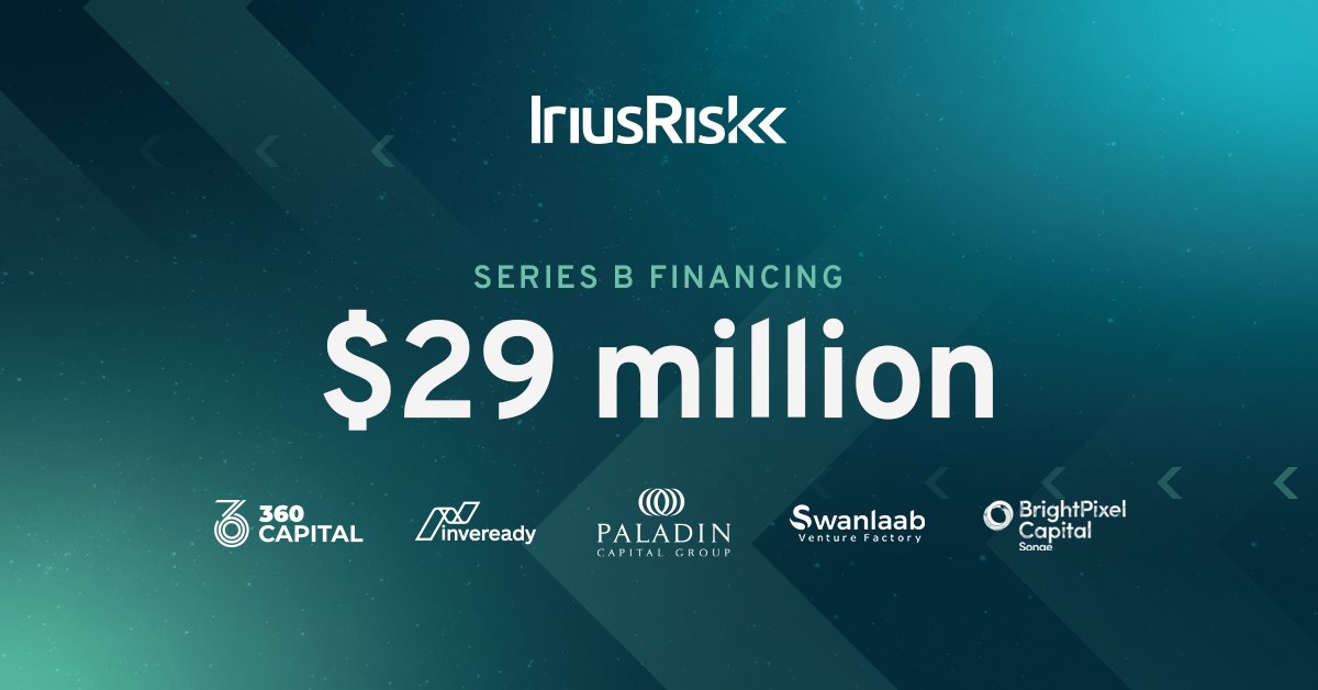 We’ve led a $28.7M Series B in IriusRisk, the Open Threat Modeling platform. <a href="/IriusRisk/">IriusRisk</a> helps developers to introduce security by design.👩🏽‍💻

We’re excited to help IriusRisk grow globally and build its community platform. 🌎

Congrats <a href="/stephendv/">Stephen de Vries</a> &amp; team!

paladincapgroup.com/iriusrisk-rais…