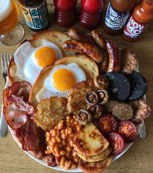 WHATSFORDlNNER's tweet photo. Full English Breakfast https://t.co/eEbniFfUdT