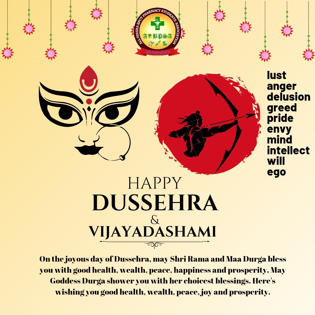 AOBPSA_Official's tweet photo. Happy Dussehra and Vijayadashami to everyone 🙌🏻

#aobpsa #Dussehra #BijoyaDashami https://t.co/vcbllFWoJf