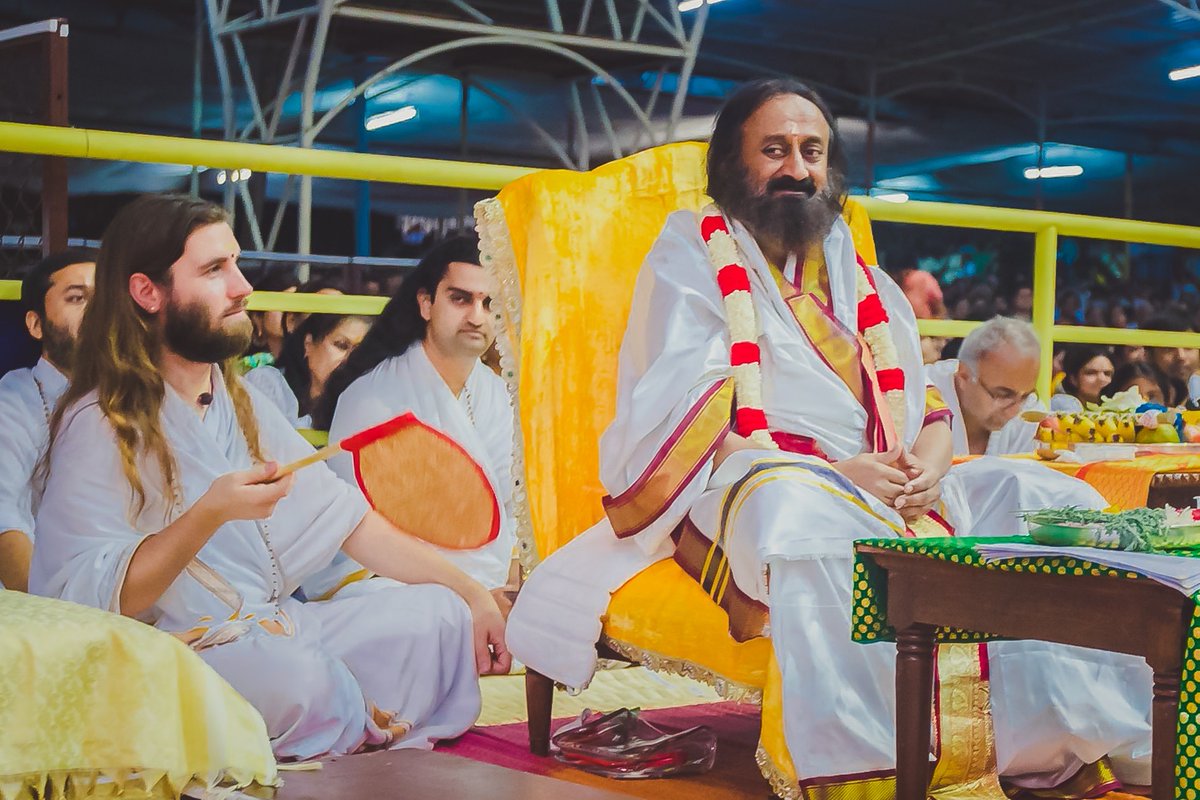 Sharing a few pictures of a very special #Navaratri celebration in our #BangaloreAshram a few years ago. I wish all of you a beautiful Navaratri celebration this year, and may the compassion, strength and valour of the Divine Mother be kindled in people across the world✨