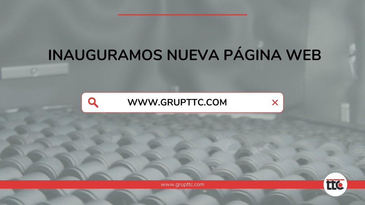 GrupTTC's tweet photo. Hemos inaugurado nueva página web. Ya puedes visitarla:
https://t.co/C0izZetXDd
#grupttc #tratamientostermicos https://t.co/9rHdKx25Cw