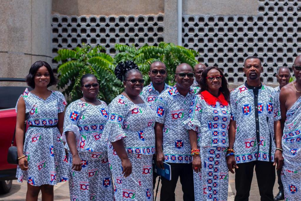 GaPresbytery's tweet photo. AWAKE WITH HOPE ALIVE🥰!
A beautiful sight to spice up the morning🌅!
Young and old, we bring you good tidings🤩.

#CentenaryCelebrations 
#RepYourCentenaryCloth 
#GaPresbyteryIs100 
#WeAreGa https://t.co/GSuOf5w663
