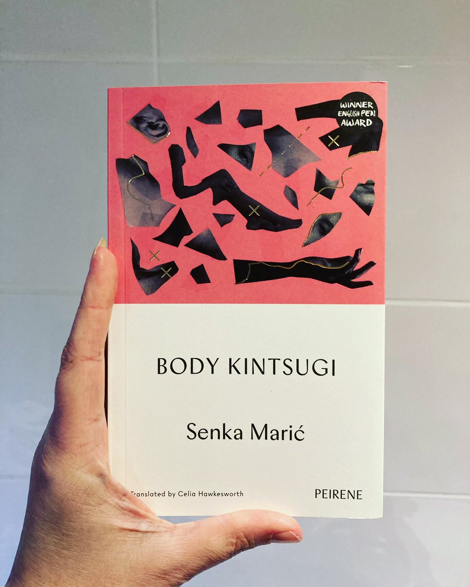 BookishChat's tweet photo. I have some thoughts about #BodyKintsugi by @senkamaric over on my IG today. 

https://t.co/o9tCX6V2ml

Thank you @PeirenePress for my copy. https://t.co/GtF3JefmBO