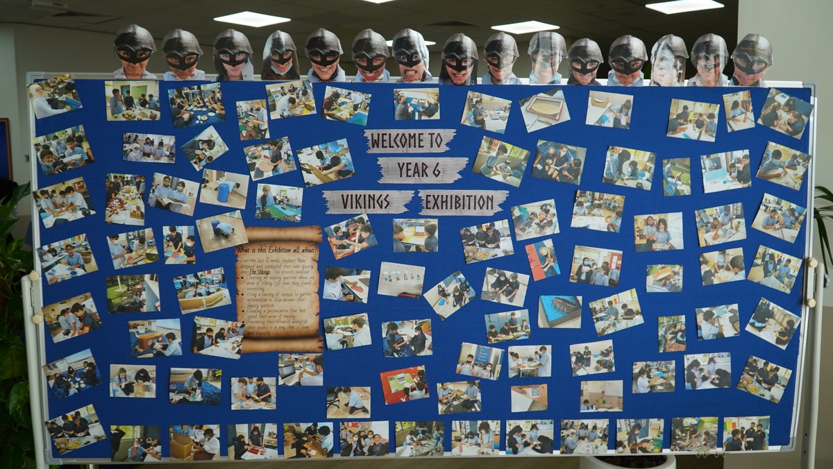 AIS_Grade6's tweet photo. Welcome to Grade 6 Vikings Exhibition. #AISGrade6 #AISPrimarySch https://t.co/mAwqDpuu82