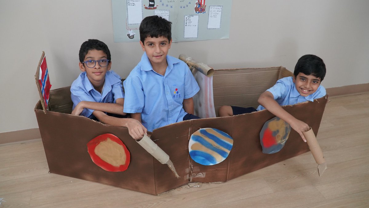 AIS_Grade6's tweet photo. Our Grade 6 students welcomed parents to school today to visit their Vikings Exhibit that they had been working on for the past 4 weeks. Students were very excited to share what they have been learning and finally get to present their completed projects! #AISGrade6 #AISPrimarySch https://t.co/nGRbmHkQII