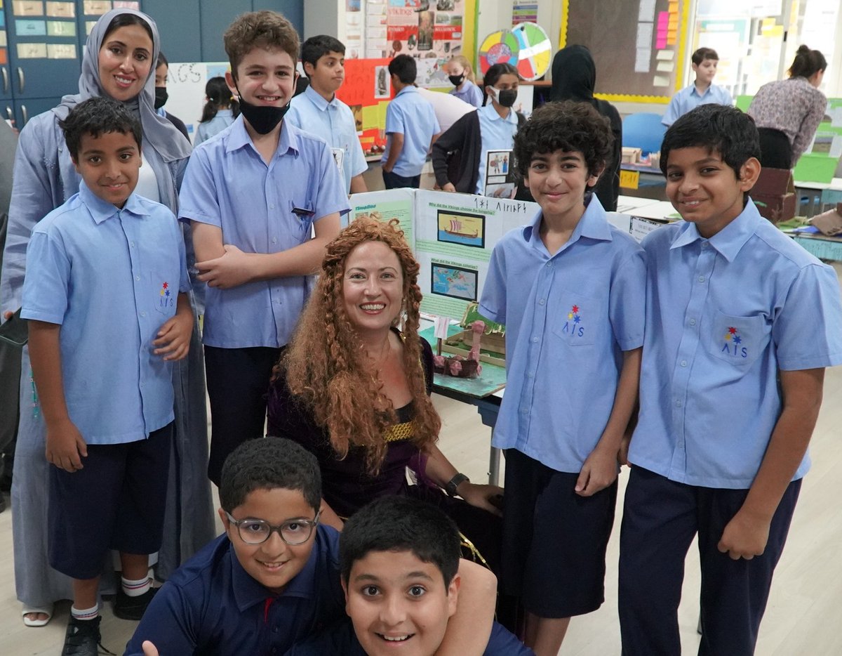 AIS_Grade6's tweet photo. Our Grade 6 students welcomed parents to school today to visit their Vikings Exhibit that they had been working on for the past 4 weeks. Students were very excited to share what they have been learning and finally get to present their completed projects! #AISGrade6 #AISPrimarySch https://t.co/nGRbmHkQII