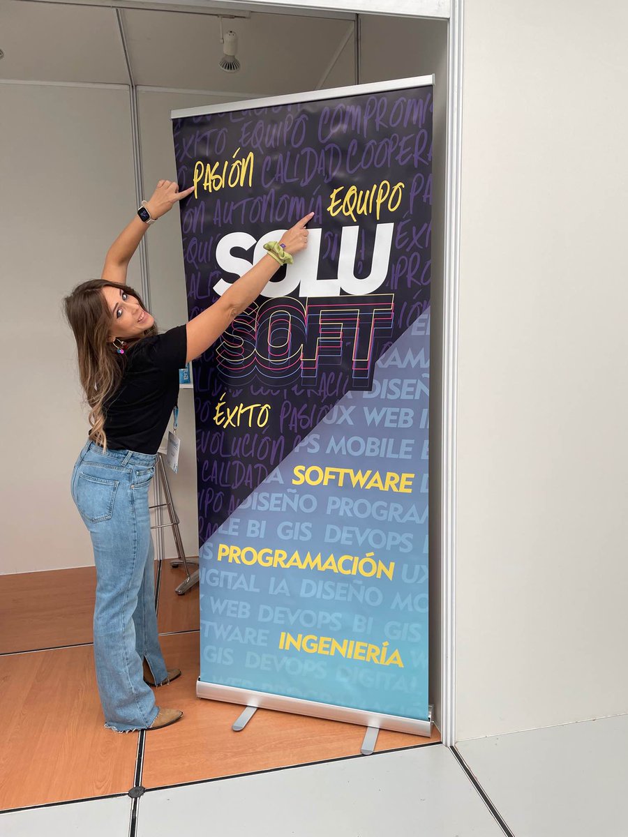 solusoft_es's tweet photo. Jorge Ruiz, Marta Chippirás y Alberto Martín os están esperando en el ForoEmpleo para presentarte Solusoft.

Seguro que cuando nos conozcas, ¡te unes al equipo! ¡¡Os esperamos!!

 #wearehiring #estamoscontratando #desarrollodesoftware https://t.co/DbiinSLayO